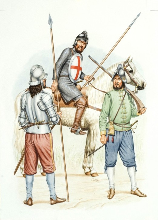 Historic English Soldiers